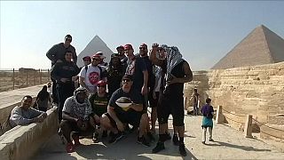 Egypte : les joueurs de la NFL font la promotion du football américain