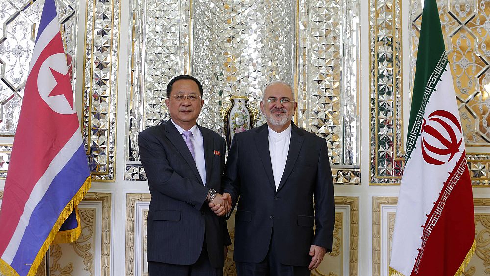 N. Korea's top diplomat visits Iran hours after Trump sanctions kick in