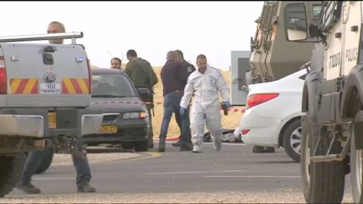 Two Palestinians shot dead after attacking Israeli in West Bank