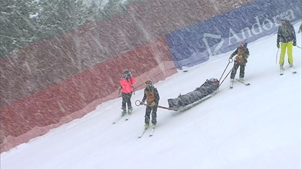 Wegen Verletzung: Lindsey Vonn beendet Ski-Saison vorzeitig Wegen Verletzung: Lindsey Vonn beendet Ski-Saison vorzeitig