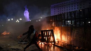 Image: Clashes in Buenos Aires