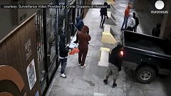 Video zeigt Einbruch: 50 Waffen in 2 Minuten