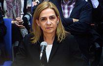 La hermana del rey de España, Cristina de Borbón, testifica por el "caso Nóos"