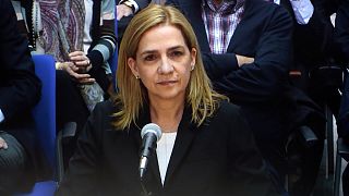 La hermana del rey de España, Cristina de Borbón, testifica por el "caso Nóos"