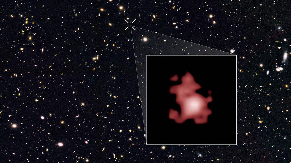 Most distant galaxy ever seen - 13.4 billion light years away