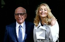 Rupert Murdoch e Jerry Hall sposi a Londra
