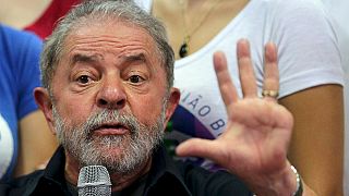 Corruption investigators question former Brazilian president Lula da Silva