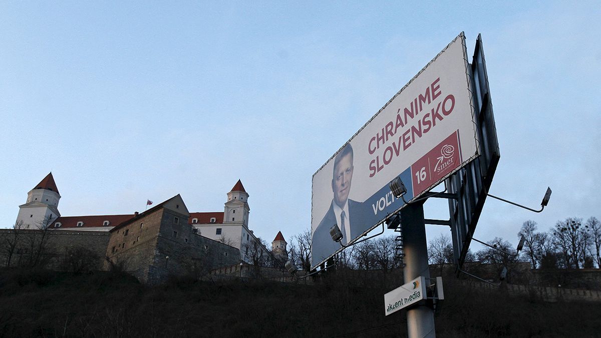 Slovakya'da halk sandık başında