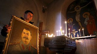 Stalin loyalists pay tribute 63 years after his death