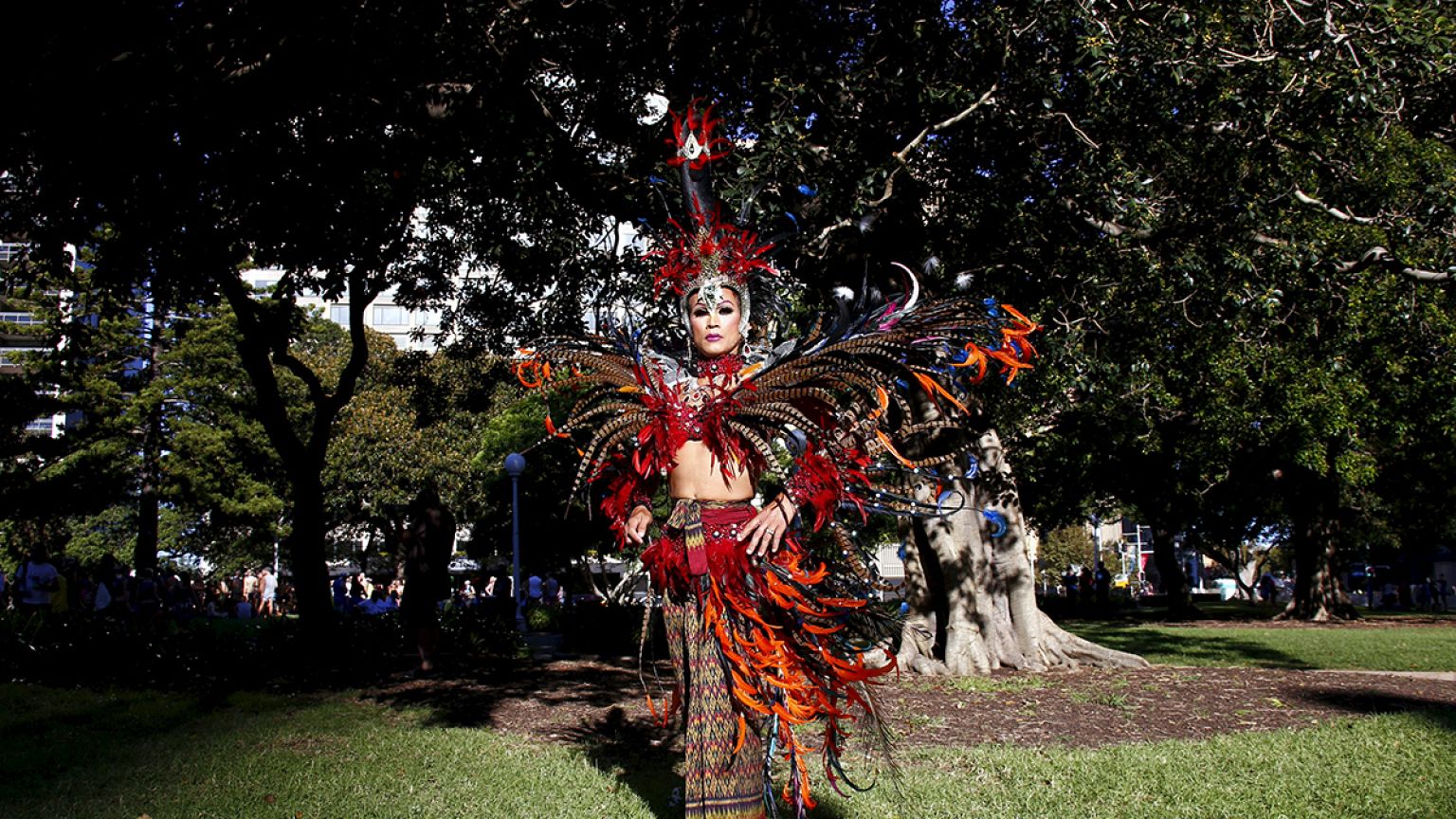 Gays y lesbianas, de carnaval en Sídney