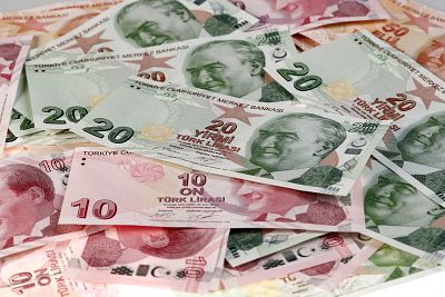 Turkish lira falls to record lows.