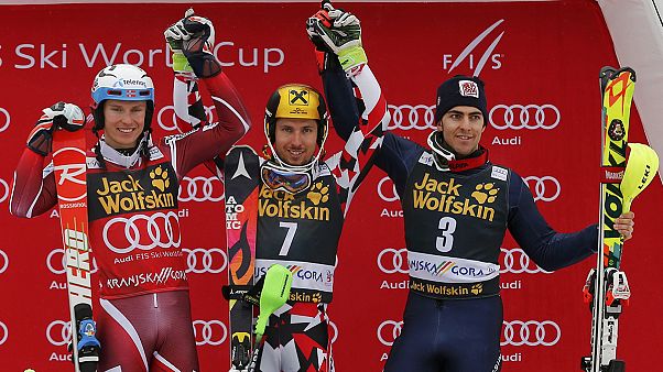 Gravity: Hirscher e Schiffrin dominam na Eslováquia Gravity: Hirscher e Schiffrin dominam na Eslováquia