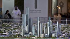 Image: A model of the new Egyptian capital 