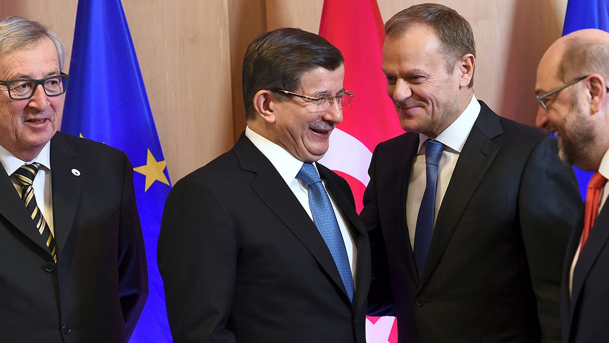 В Брюсселе проходит внеочередной саммит ЕС-Турция