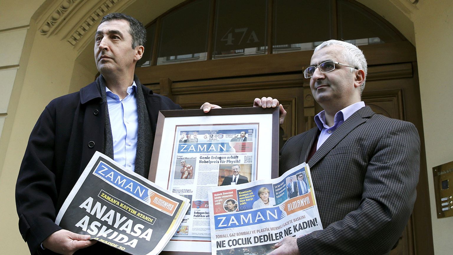 Defiant German 'Zaman' journalists publish their own version of paper