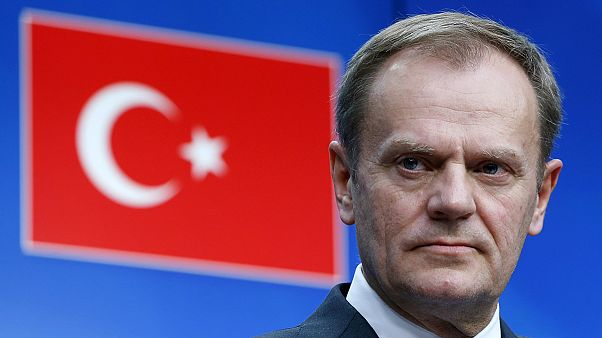 Σύνοδος Κορυφής: "Οι ημέρες της παράνομης μετανάστευσης στην Ευρώπη τελείωσαν" δήλωσε ο Ντόναλντ Τουσκ Σύνοδος Κορυφής: "Οι ημέρες της παράνομης μετανάστευσης στην Ευρώπη τελείωσαν" δήλωσε ο Ντόναλντ Τουσκ