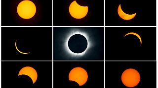 [En imágenes] Eclipse total de sol del 8 de marzo