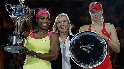 Sharapova 'showed courage' - Serena Williams