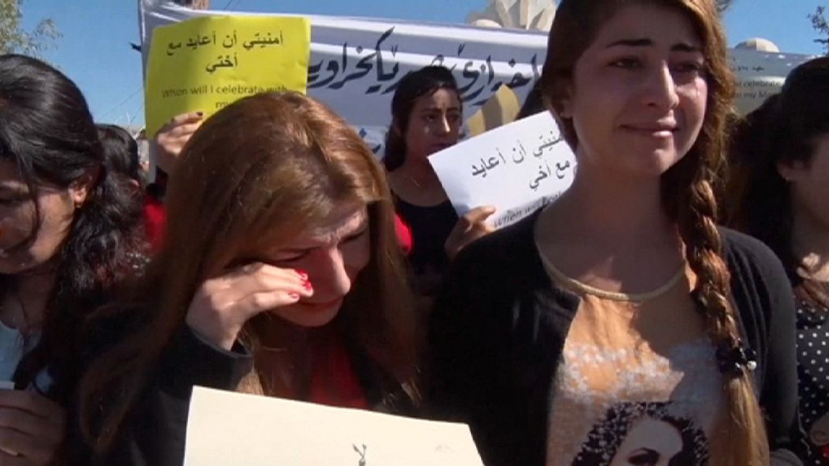 Jazidi nők kérnek több figyelmet a világtól