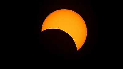 Indonesians enjoy total solar eclipse