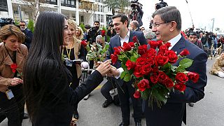 Journalists accept Turkey MP's roses days after paper takeover
