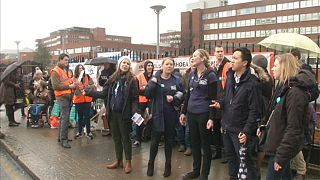 Tercera huelga del año de los médicos residentes de Inglaterra