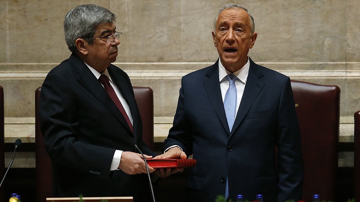 Portugal's new centre-right president sworn in