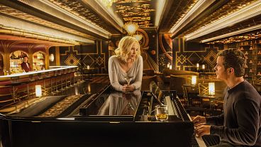 Image: PASSENGERS, from left, Jennifer Lawrence, Chris Pratt, 2016. ph: Jai