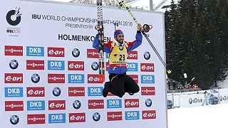 Biathlon-WM: Fourcade holt Gold, Österreich Silber und Bronze