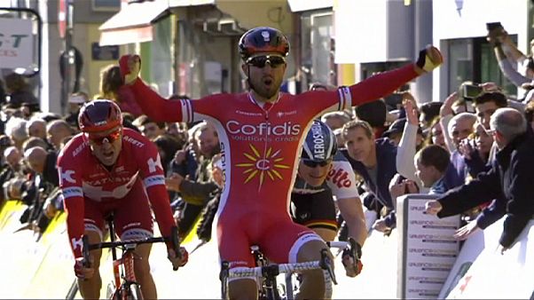 Paris-Nice: Bouhanni wins stage four Paris-Nice: Bouhanni wins stage four