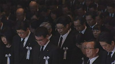 یک دقیقه سکوت در ژاپن به احترام قربانیان بلایای طبیعی سال ۲۰۱۱ میلادی