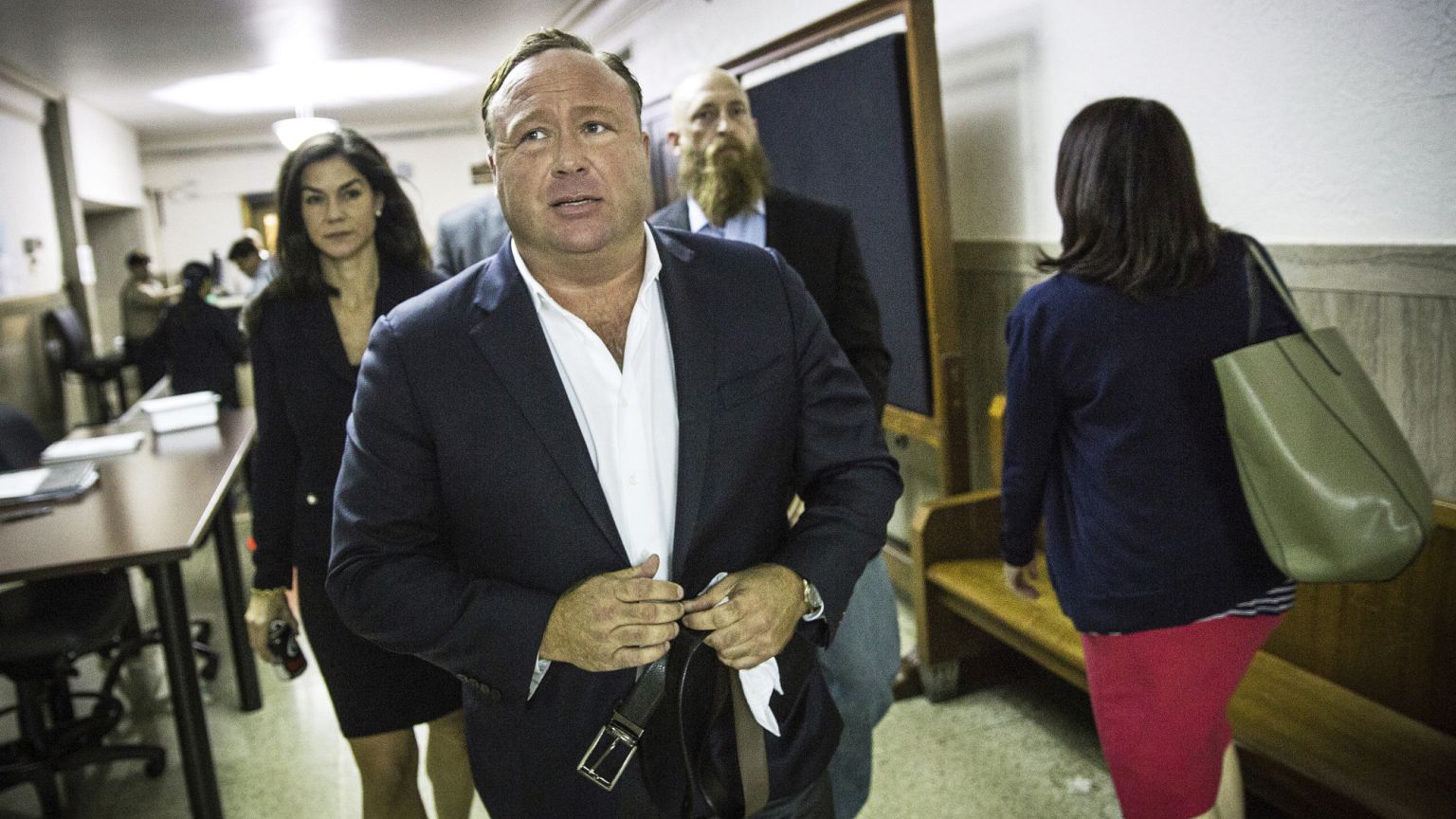 "Infowars" host Alex Jones