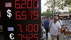 Image: The Turkish lira has nosedived in value in the past week