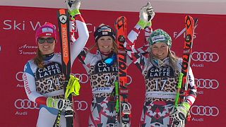 Cornelia Hütter se estrena en la Copa del Mundo de esquí alpino