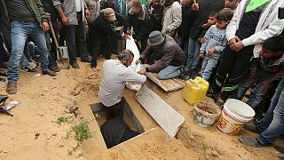 Two Palestinian children in Gaza 'killed by Israeli airstrike'