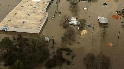 США: наводнения на юге страны