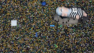 Millions in Brazil demand President Rouseff's impeachment