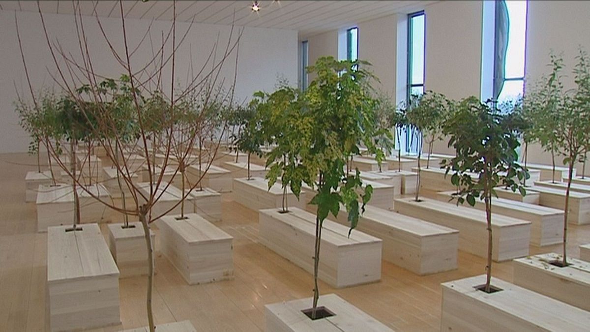 Yoko Ono goes towards the light at Lyon's Museum of Contemporary Art