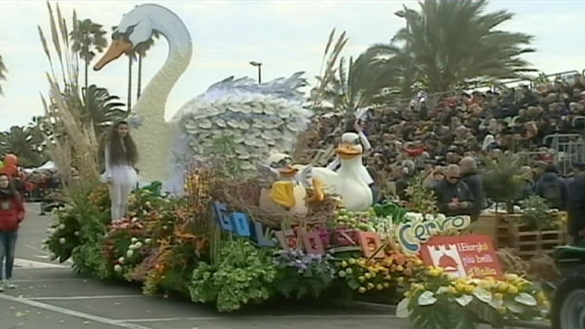 Flower Parade in italy