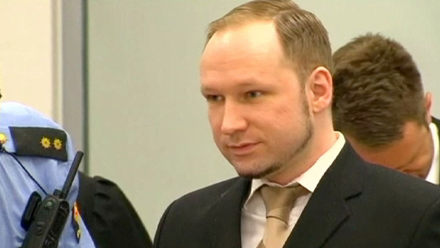 Norway S Mass Killer Anders Breivik Sues His Jailers For Violating His Human Rights Euronews