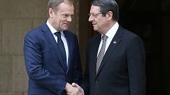 Στην Κύπρο ο Ντόναλντ Τουσκ – Τι συζήτησε με τον πρόεδρο της Κύπρου
