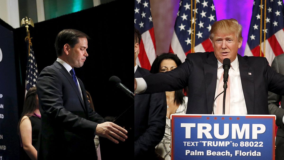 Florida'da Trump'a yenilen Rubio yarıştan çekildi