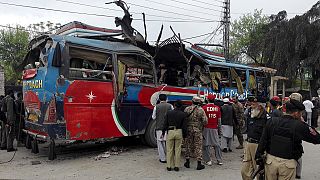 Bus blast kills at least 15 in Pakistan