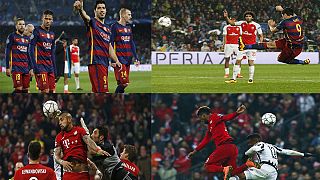 Bayern knock Juventus out of Europe in second leg thriller, Barca beat Arsenal also to progress to quarters