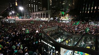 Angry protests in Brazil after judge releases wire tap of call between Lula and Dilma