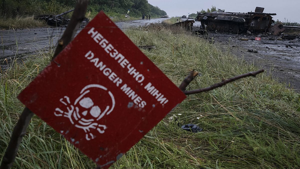 Украина: жертвами мин становятся мирные жители