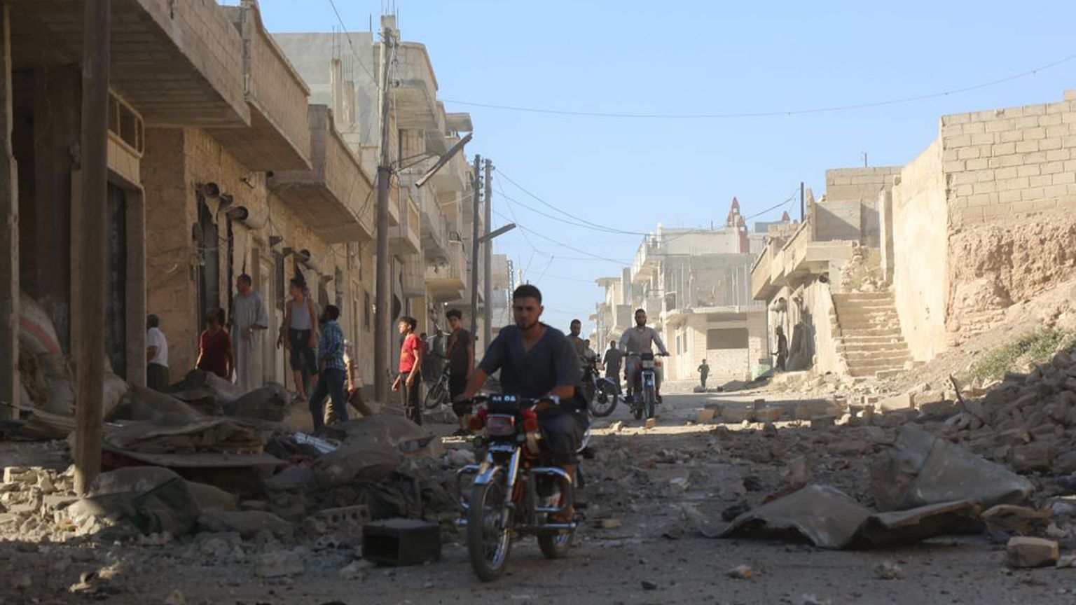 Assad regime's airstrikes over Idlib