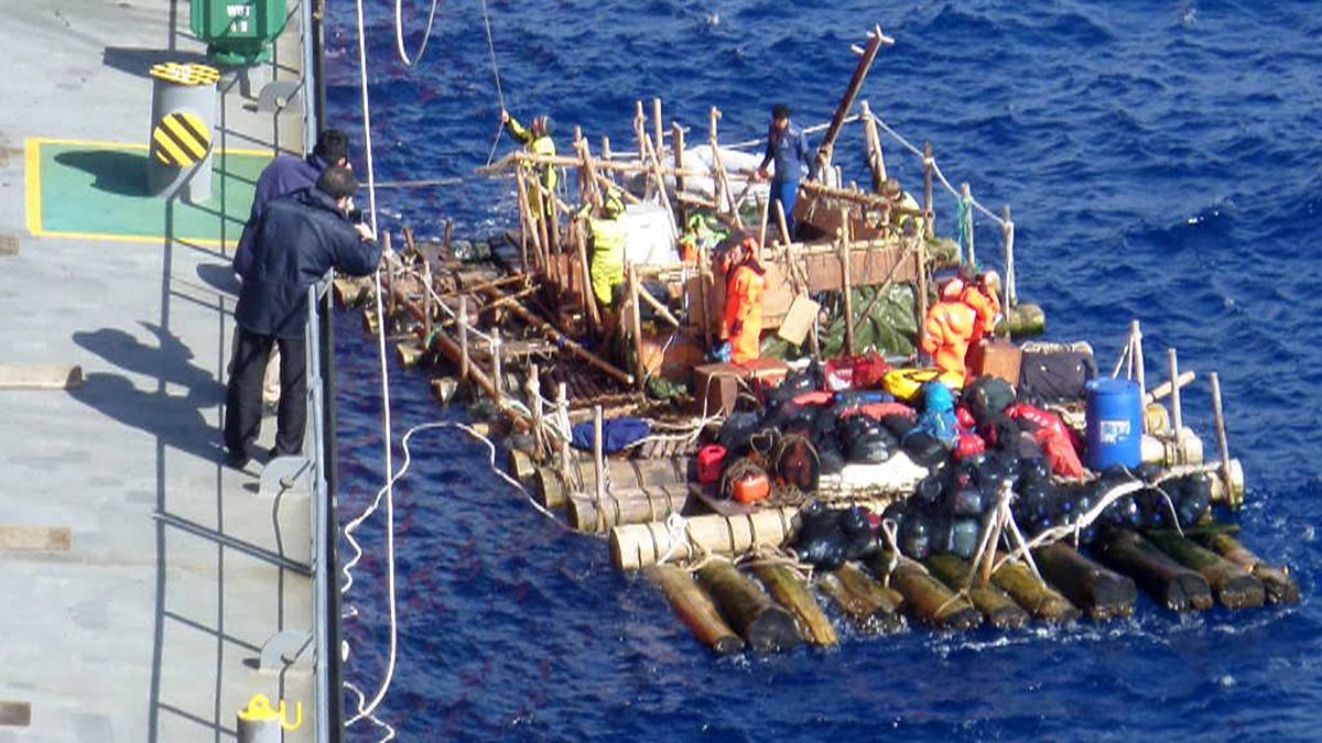 Kon-Tiki crew rescued off coast of Chile