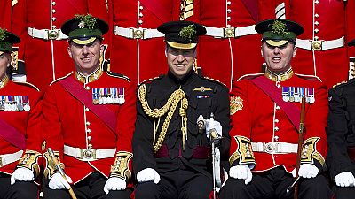 Prince William at St Patrick's Day parade