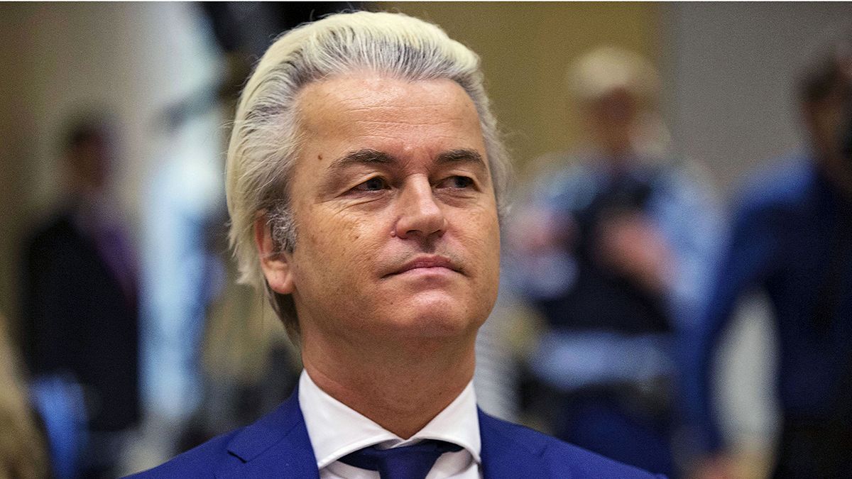 El populista holandés Geert Wilders comparece ante el juez por un delito de incitación al odio racial